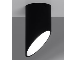 SOLLUX Nowatorska Lampa Sufitowa Walec Plafon PENNE 20 czarny LED!