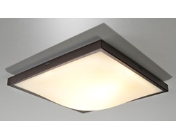SOLLUX Nowoczesna lampa sufitowa kwadratowy plafon STUDIO 40 Wenge