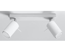 SOLLUX Designerska Lampa Sufitowa Spot Plafon RING 2 biały LED!