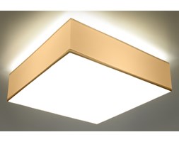 SOLLUX Kwadratowa Lampa Sufitowa Stylowy Plafon HORUS 35 Biały