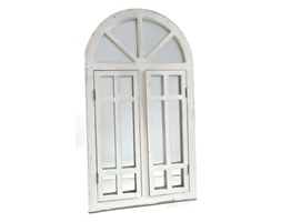 LUSTRO LUSTERKO BIAŁE OKIENKO RETRO SHABBY CHIC