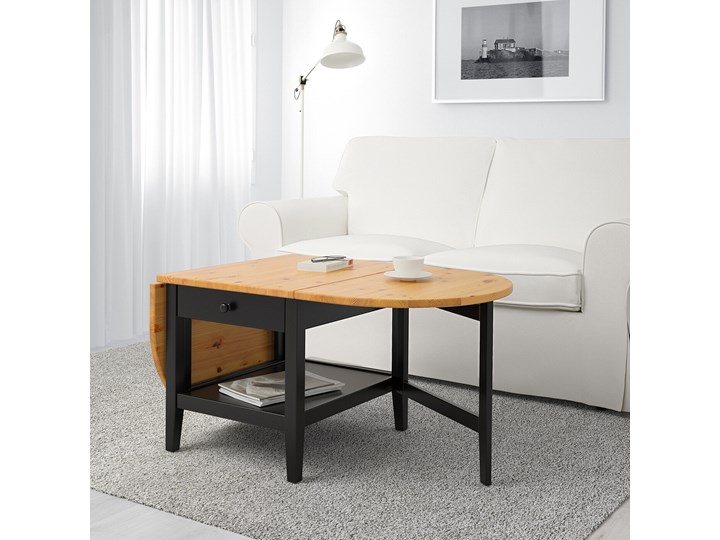 ARKELSTORP Stolik kawowy Drewno Wysokość 52 cm Styl Skandynawski