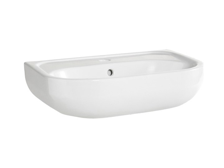 Umywalka ścienna GoodHome Cavally 40 x 56 cm z otworem na armaturę Szerokość 40 cm Podwieszane Prostokątne Kategoria Umywalki