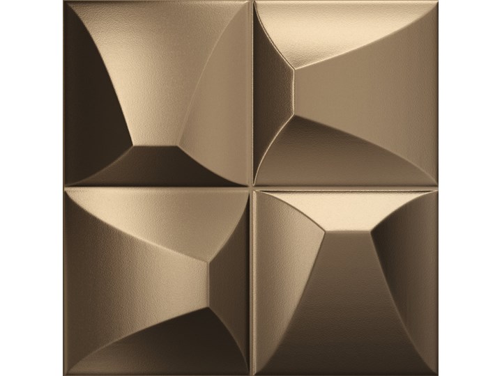 Ena Brozne 25x25 płytka dekoracyjna ścienna kolor brązowy Płytki ścienne Wzór Geometryczny Płytki podłogowe Kwadrat 25x25 cm Kategoria Płytki