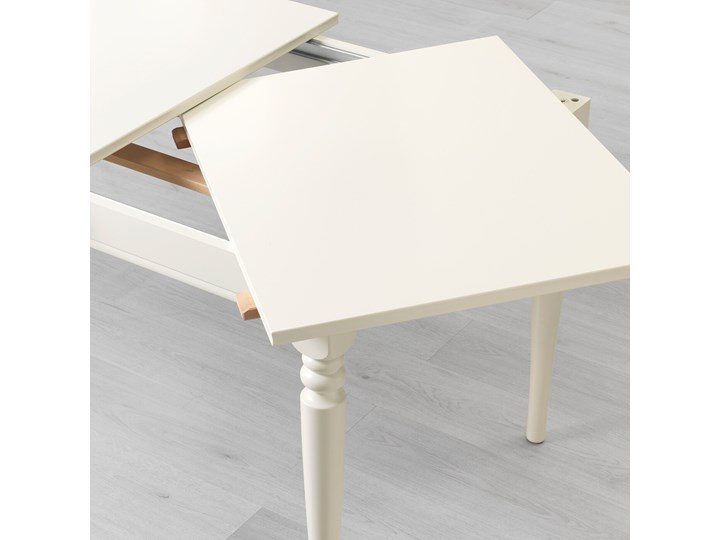 INGATORP / INGOLF Stół i 4 krzesła Kolor Biały