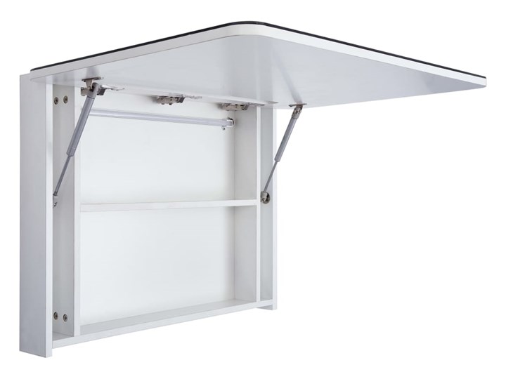vidaXL Szafka łazienkowa z lustrem i LED, 70 x 9,5 x 55 cm