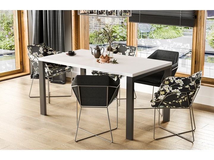 Stół Garant 170 z blatem 80x80 rozkładany do 170 cm Szerokość 80 cm Długość 80 cm Pomieszczenie Stoły do jadalni