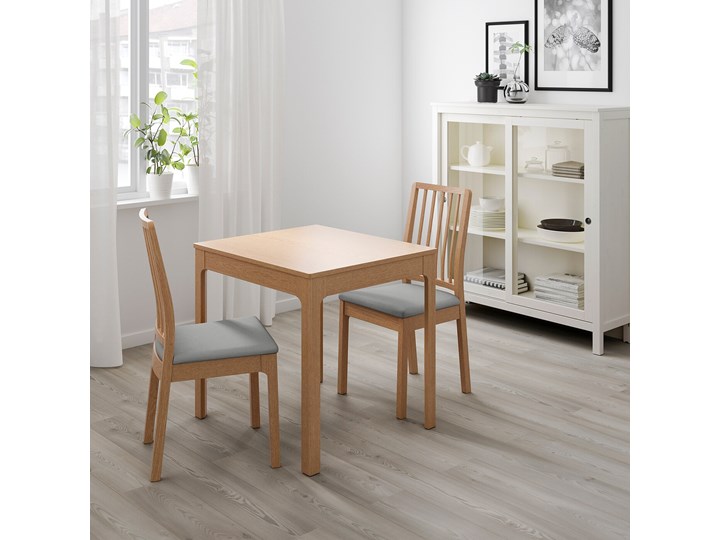 EKEDALEN Stół rozkładany Pomieszczenie Stoły do jadalni Długość 80 cm Szerokość 70 cm Długość 120 cm Drewno Wysokość 75 cm Styl Minimalistyczny