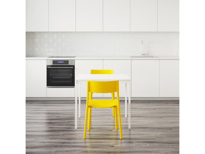 VANGSTA / JANINGE Stół i 2 krzesła Kolor Żółty
