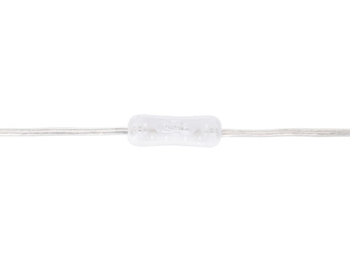 Lampa stołowa biała jasne drewno 42 cm trójnóg skandynawska Lampa z abażurem Lampa nocna Styl Skandynawski