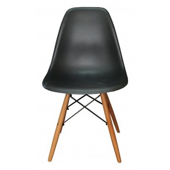 Krzesło nowoczesne Milano DSW czarny