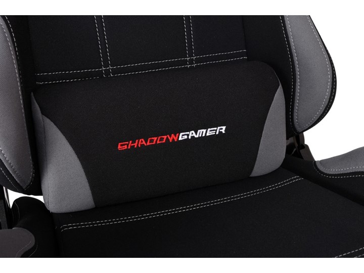 Fotel gamingowy biurowy SHADOW GAMER czarno-szary