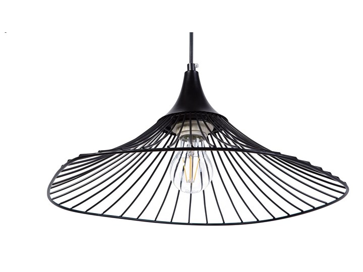 BELIANI Lampa wisząca metalowa czarna MAZARO