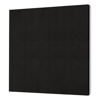 Panel dźwiękochłonny POLY, kwadrat, 1180x1180x56 mm, czarny