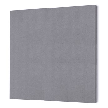 Panel dźwiękochłonny POLY, kwadrat, 1180x1180x56 mm, jasnoszary