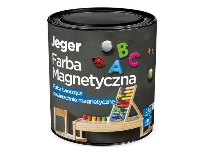 Jeger Farba Magnetyczna Farby do wnętrz Tablicowa Kolor Wielokolorowy