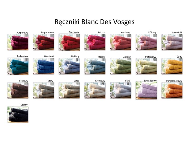 Ręcznik Blanc Des Vosges UNI Morski Kategoria Ręczniki