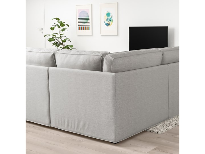KIVIK Sofa narożna 5-osobowa Stała konstrukcja Szerokość 257 cm Szerokość 297 cm Wysokość 83 cm Wysokość 45 cm W kształcie L Styl Nowoczesny