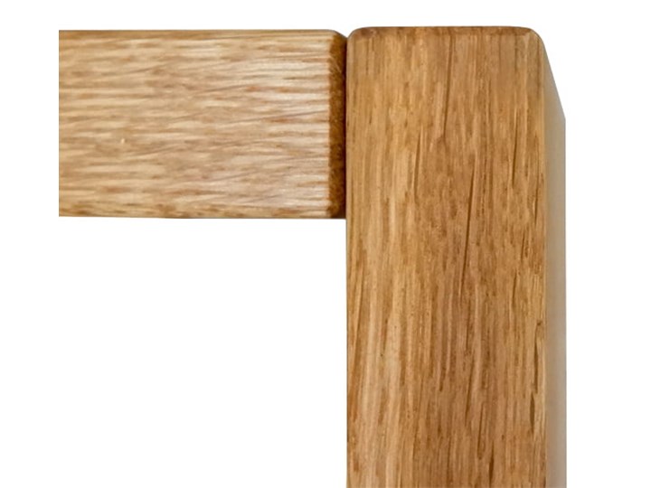 Łóżko dębowe FLOW Classic (140x200) Soolido Meble Łóżko drewniane Kolor Brązowy