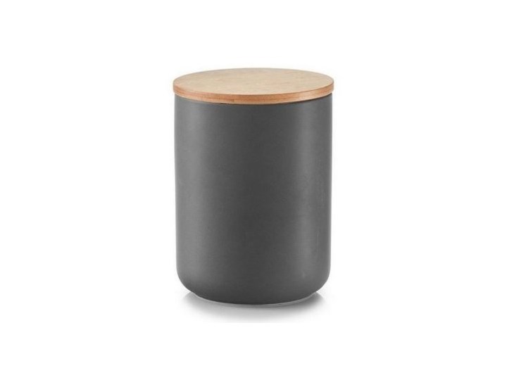 Pojemnik ZELLER 1150 ml Antracyt Kategoria Pojemniki i puszki Drewno Na makaron Ceramika Typ Pojemniki
