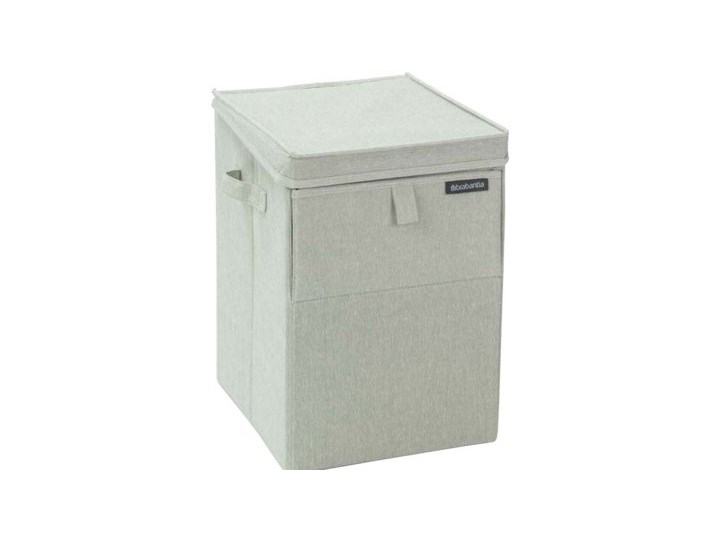 Kosz na pranie BRABANTIA 120466 LaundryToGo 35 l Zielony Tkanina Drewno Tworzywo sztuczne Kategoria Kolor Beżowy