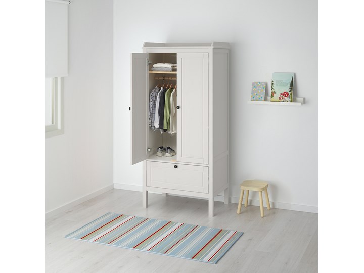 SUNDVIK Szafa Wysokość 171 cm Głębokość 50 cm Szerokość 80 cm Lustro