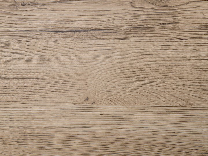 Stół do jadalni jasne drewno czarne metalowe nogi 130 x 90 cm prostokątny styl industrialny Długość 130 cm Płyta MDF Pomieszczenie Stoły do kuchni