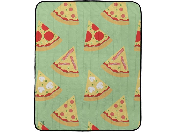 Butter Kings Koc kempingowy Tasty pizza, 145 x 180 cm