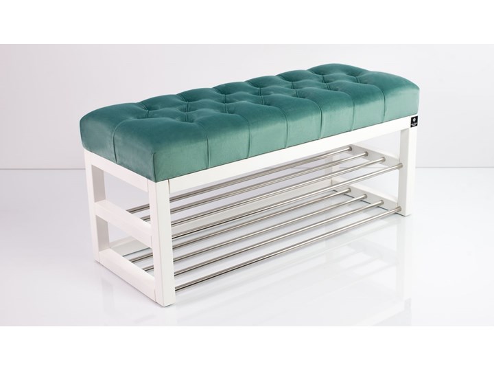 Ławeczka Pufa Pikowana Mięta Guzik Tapicerowany LPP-5 Rozmiary od 50 cm do 200 cm Kategoria Ławki do salonu