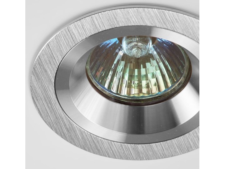 Okrągła lampa stała podtynkowa spot MR16 aluminium - oprawydladomu.pl Oprawa led Oprawa stropowa Oprawa halogenowa Kwadratowe Kategoria Oprawy oświetleniowe