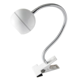 Lampka LED Colours Melanippe Clip 3000 K 350 lm biały