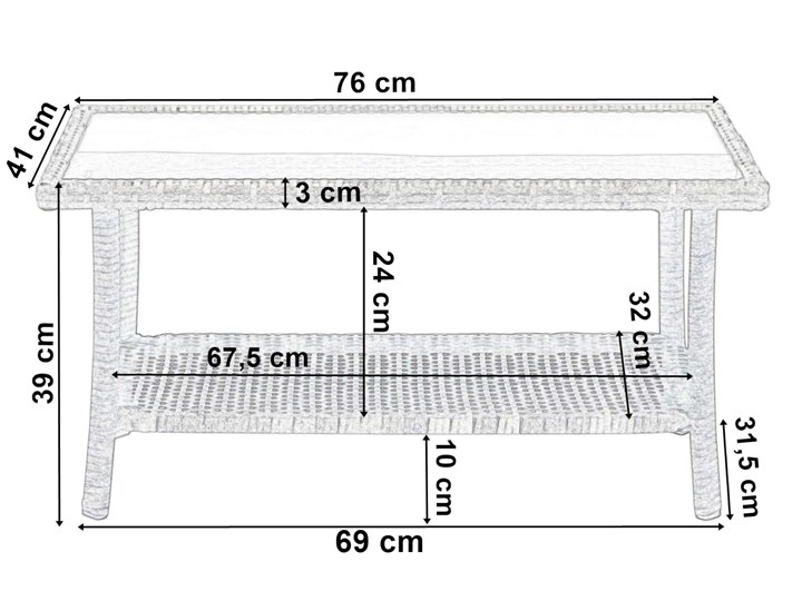 Zestaw mebli ogrodowych KALINA brązowy 4w1 Zawartość zestawu Sofa Zestawy kawowe Technorattan Zawartość zestawu Fotele