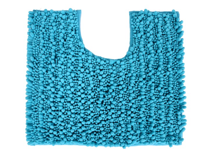 Dywanik WC 3D CORAL SASANKA turkusowy, 50 x 45 cm Mikrofibra 45x50 cm