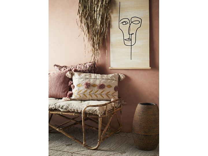 DAYBED LEŻANKA BAMBOO MADAM STOLTZ 187 cm Drewno Leżanki Kolor Beżowy