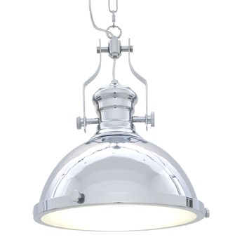 LAMPA WISZĄCA INDUSTRIALNA LOFT CHROMOWANA ETTORE