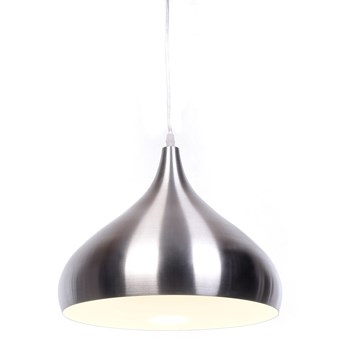 NOWOCZESNA LAMPA WISZĄCA SREBRNA FOLINA
