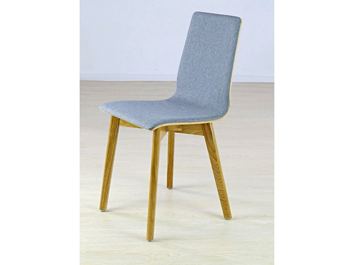 LUKA SOFT W krzesło dębowe, tkanina Lt.grey Pomieszczenie Jadalnia Drewno Płyta MDF Tapicerowane Głębokość 40 cm Głębokość 41 cm Wysokość 87 cm Szerokość 40 cm Styl Nowoczesny