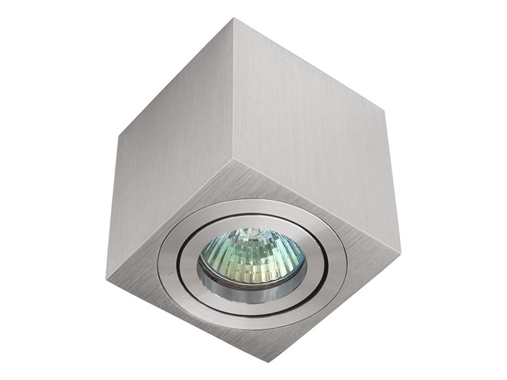 Oprawa natynkowa duce kostka aluminium szczotkowane HDL103AL Oprawa stropowa Oprawa halogenowa Kwadratowe Kategoria Oprawy oświetleniowe Kolor Szary