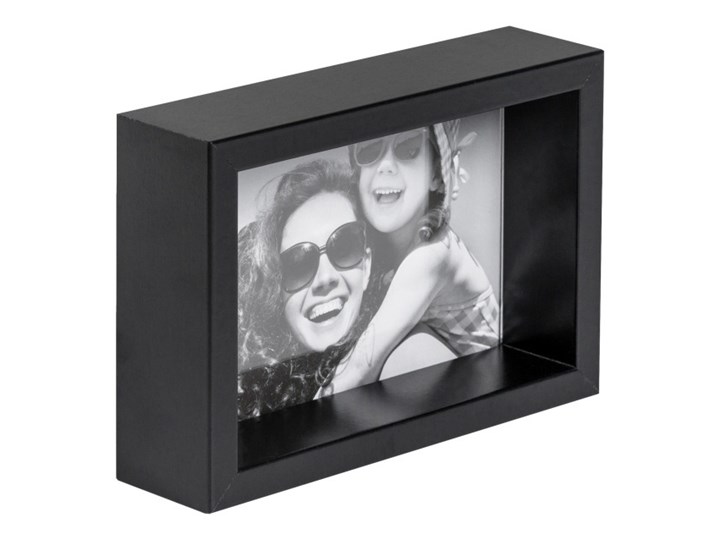 Ramka na zdjęcia Box 10 x 15 cm czarna Kategoria Ramy i ramki na zdjęcia Drewno Pomieszczenie Sypialnia