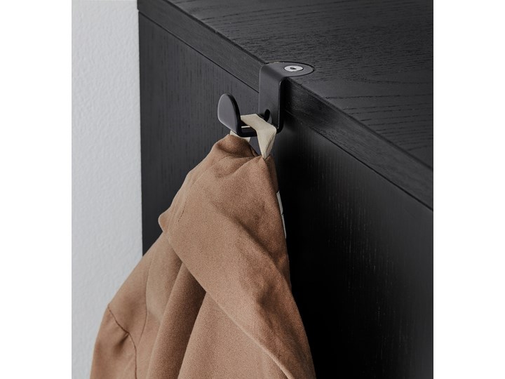 GALANT Kombinacja z przesuwanymi drzwiami Kolor Czarny Kategoria Zestawy mebli do sypialni