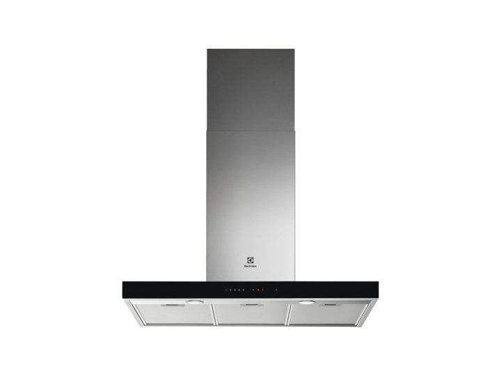 Okap ELECTROLUX LFT769X Okap przyścienny Okap kominowy Szerokość 89,8 cm Sterowanie Elektroniczne Poziom hałasu 68 dB