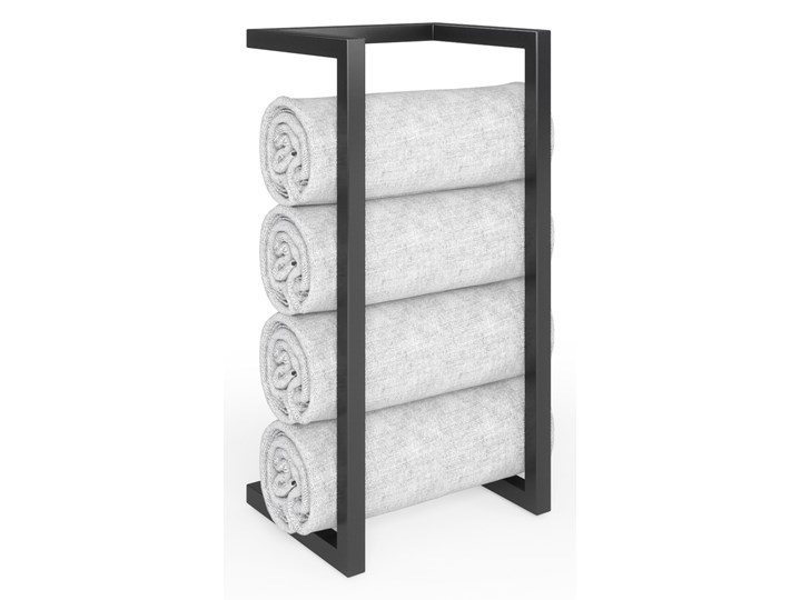 Wieszak ścienny na ręczniki wys. 50 cm LOFT Wieszaki na ręczniki Kolor Szary