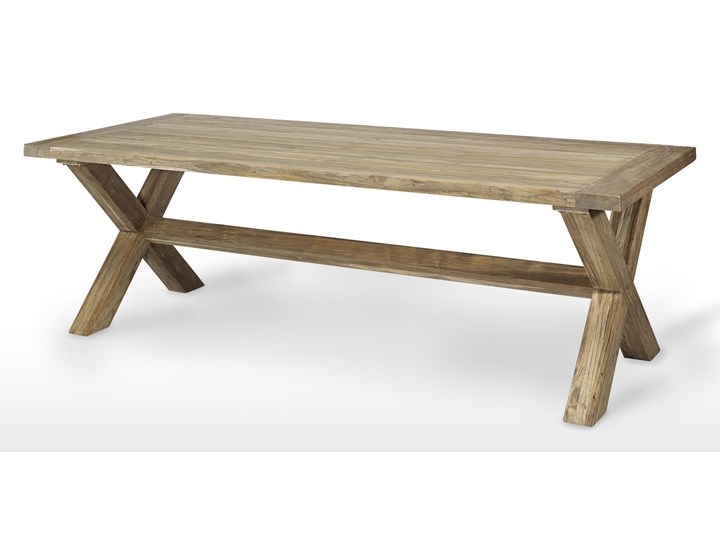 Meble ogrodowe LYON XI Technorattan Rattan Aluminium Drewno Stoły z krzesłami Styl Rustykalny