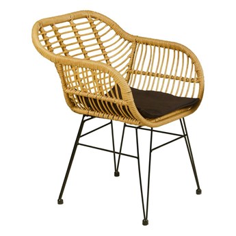 Krzesło ogrodowe Orlean 59x80 cm technorattanowe