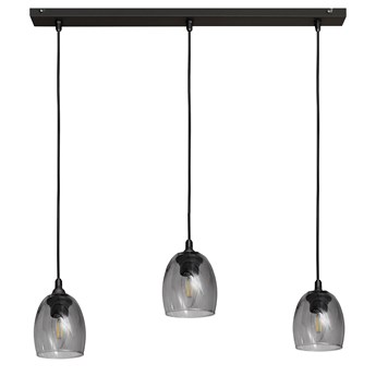 Lampa BRILLANT na listwie W-L 8014/3 BK+SM