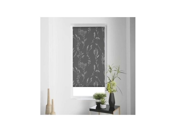 Roleta okienna FLORAL, 60 x 180 cm Kategoria Rolety Kolor Szary