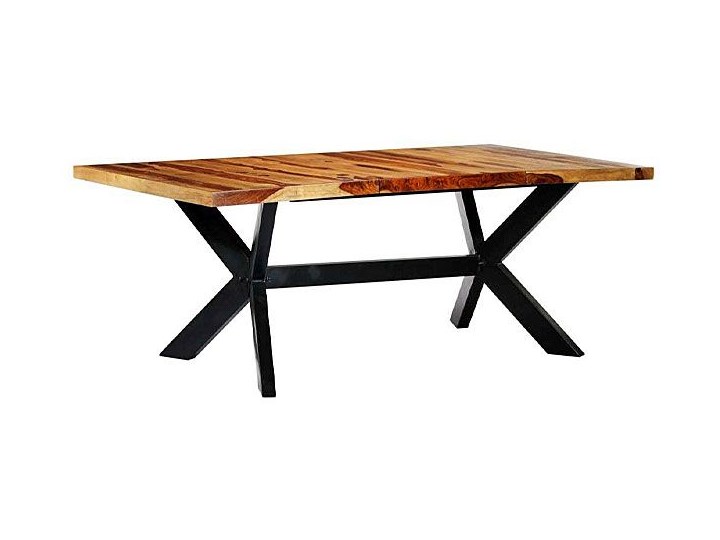 Industrialny stół drewniany palisander Valor 3V Drewno Długość 200 cm Wysokość 75 cm Szerokość 100 cm Rozkładanie