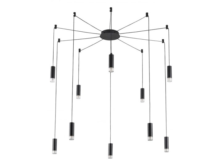 Lampa sufitowa do wysokiego pomieszczenia AZzardo ZIKO 6 pająk AZ3410 AZ2680