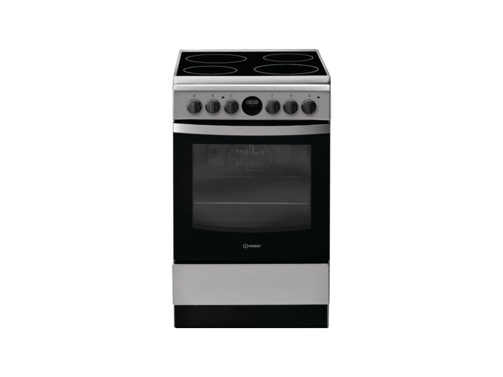 Kuchnia INDESIT IS5V8CHX/E Rodzaj płyty grzewczej Ceramiczna Szerokość 50 cm Kategoria Kuchenki elektryczne