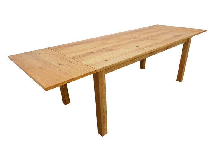 Stół dębowy Natur 140 + 2x40cm Soolido Meble Drewno Długość 140 cm Ceramika Metal Kamień Szerokość 90 cm Styl Minimalistyczny